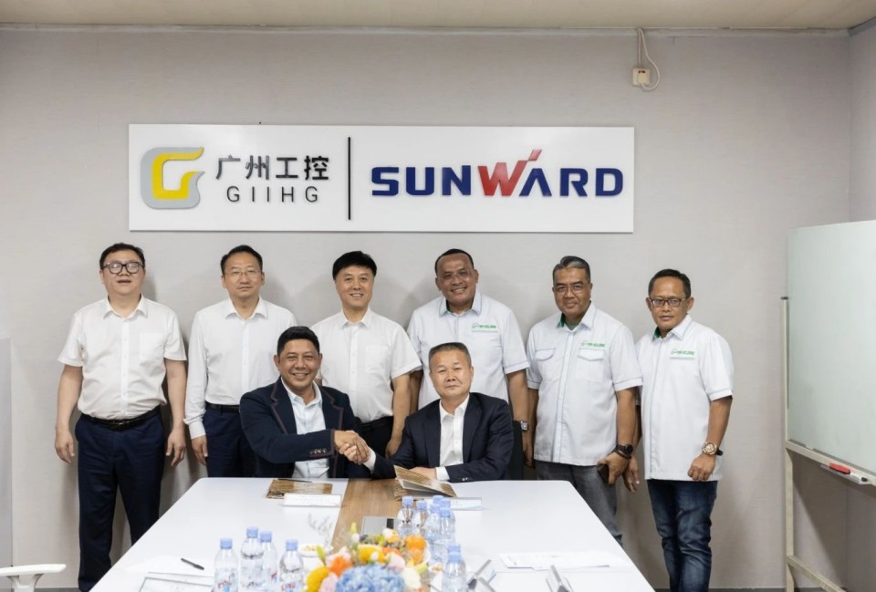 广州工控集团党委书记、董事长景广军率队考察山河智能印尼子公司